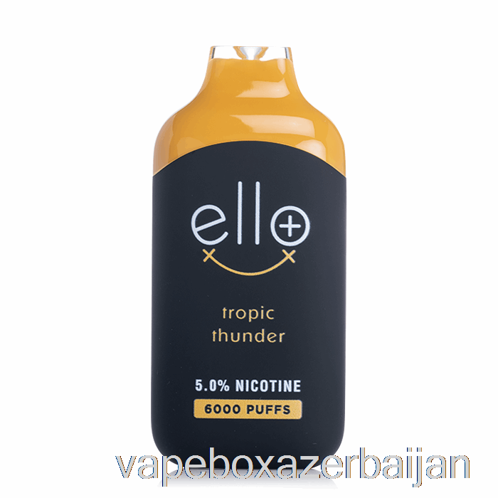 Vape Smoke BLVK ELLO Plus 6000 Disposable Tropic Thunder Ice